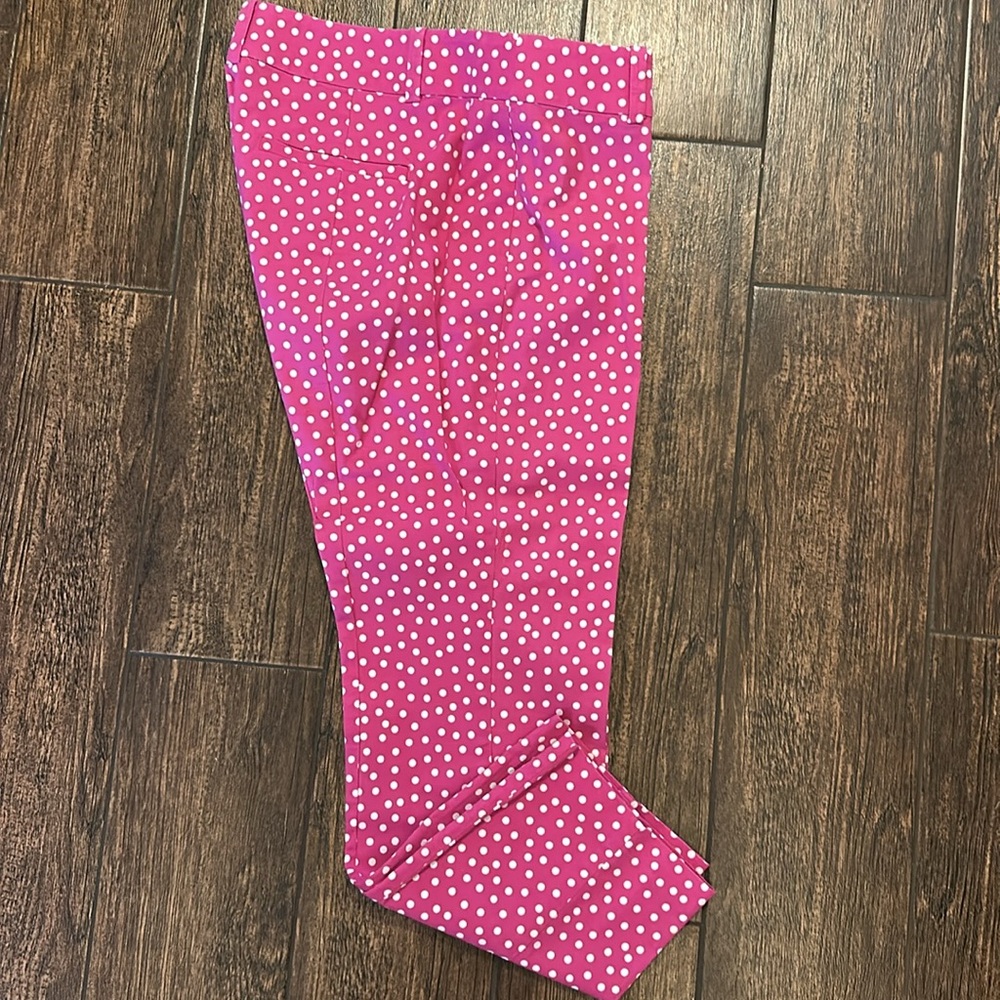 Ann Taylor polka dot pants